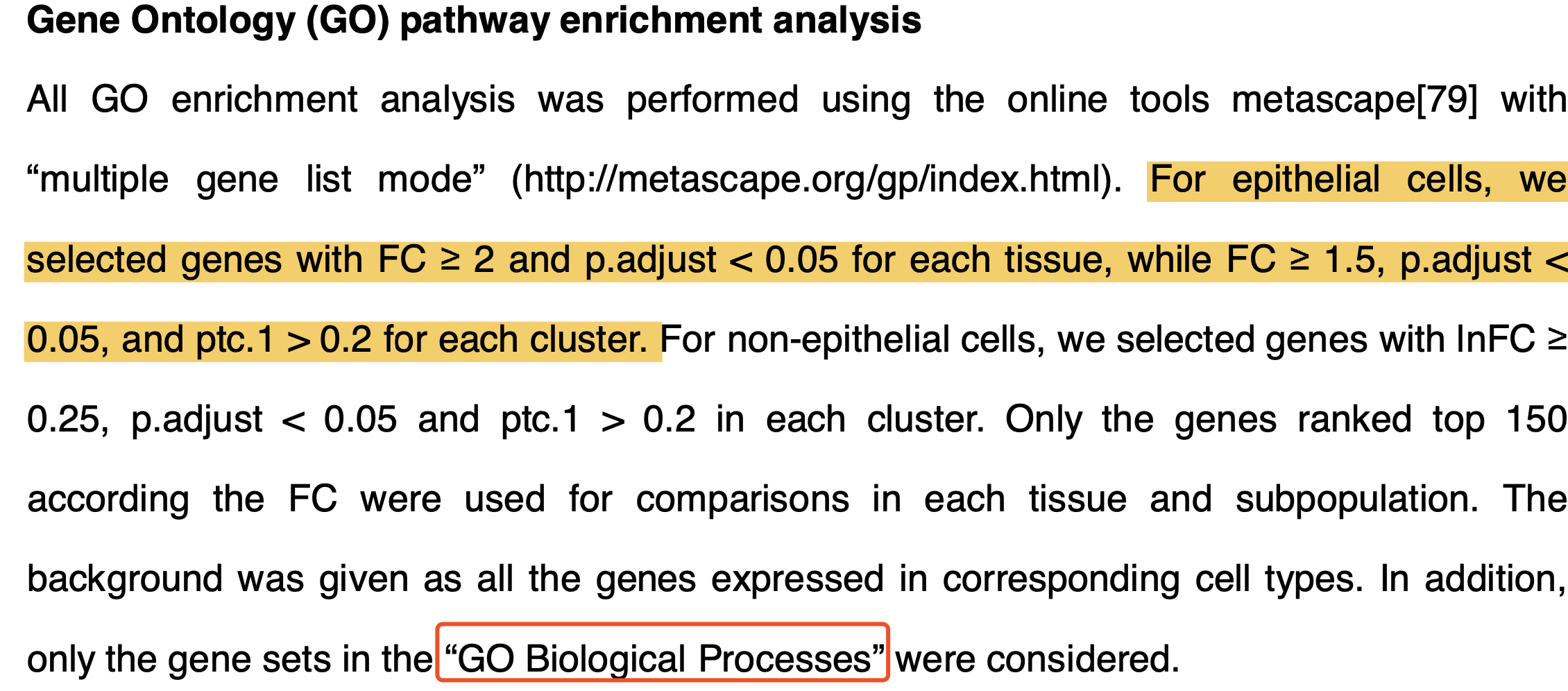GO和KEGG等生物学数据库注释的方法描述